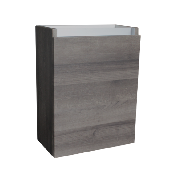 Trendline basic fonteinkast met greeplijst aluminium Century Oak