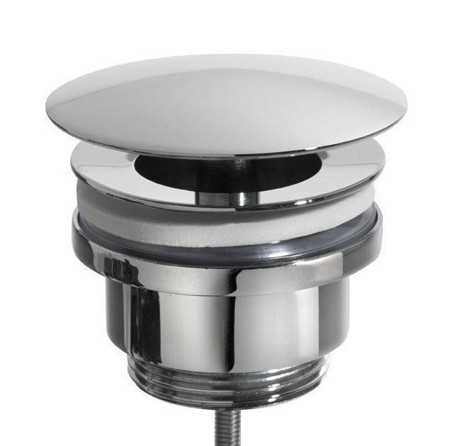 Vaste waste universeel 5/4" Chroom