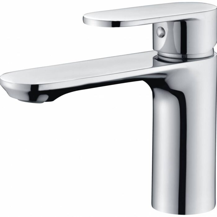 Wastafelmengkraan Edge rond Chroom