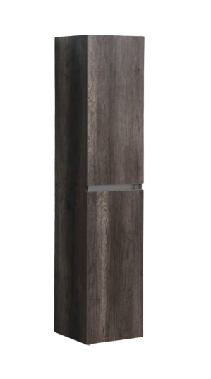 Trendline basic kolomkast met greeplijst aluminium  Century Oak
