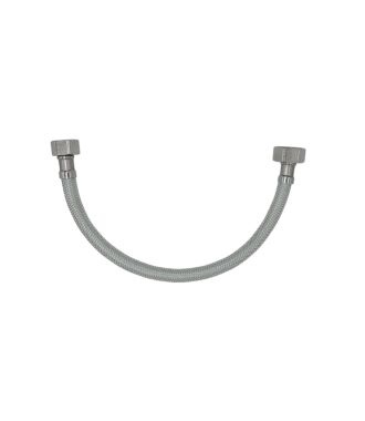 Aansluitslang 1/2"x 3/8" RVS