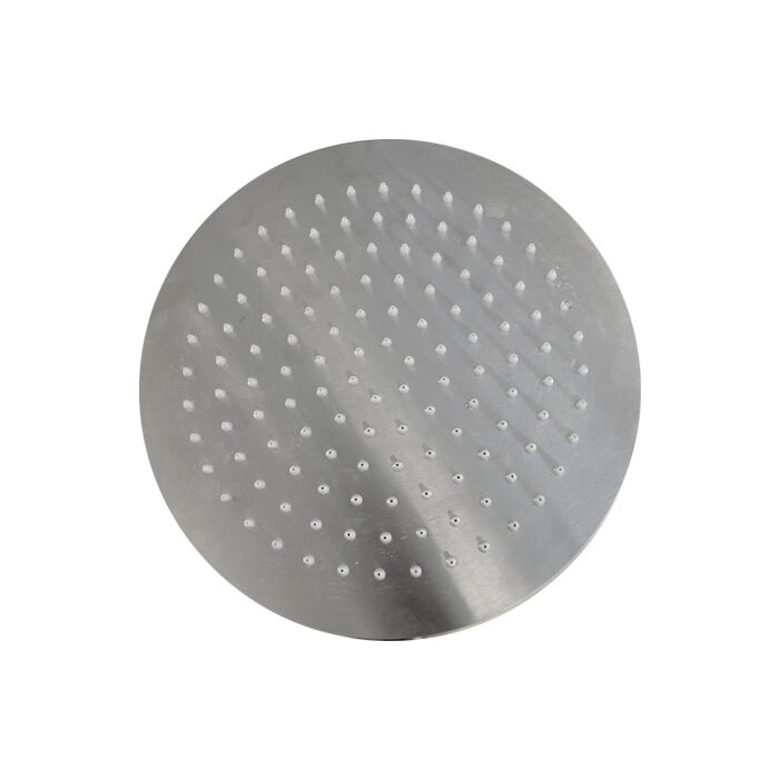 Hoofddouchekop ultra thin RVS rond 30 cm