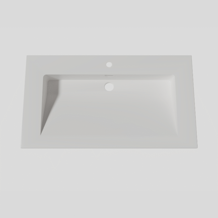 Wastafel Silk Solid Surface 80