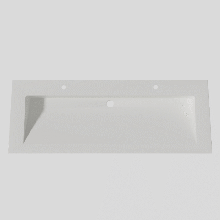 Wastafel Silk Solid Surface 120 enkele wasbak
