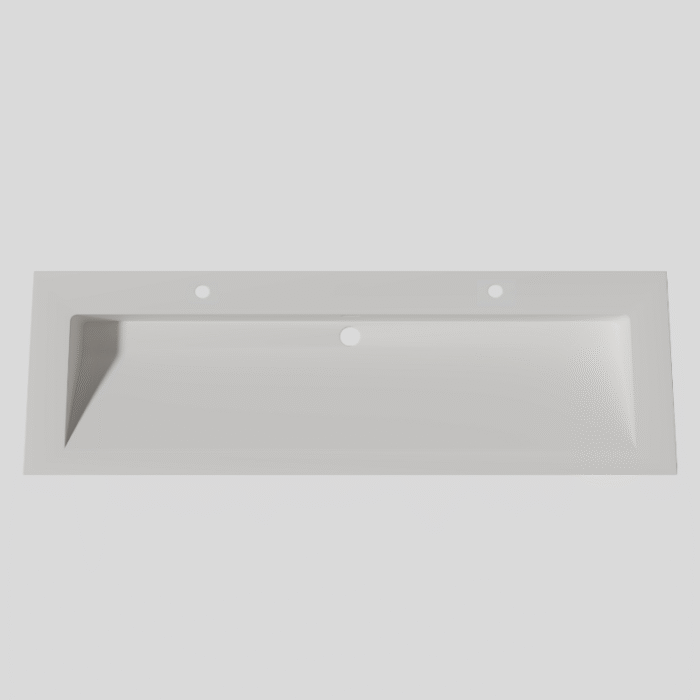 Wastafel Silk Solid Surface 140 enkele wasbak