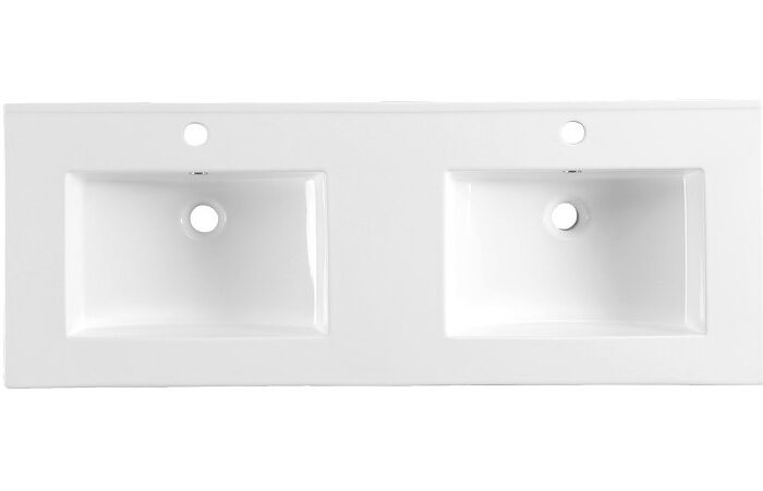 Wastafel Keramiek Classic 120 dubbele wasbak