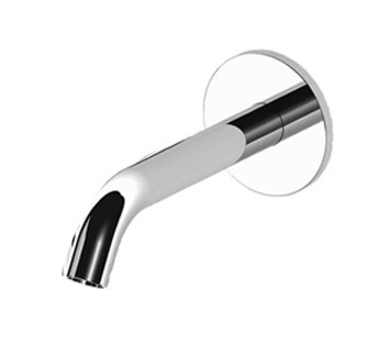 Baduitloop inbouw rond Chroom