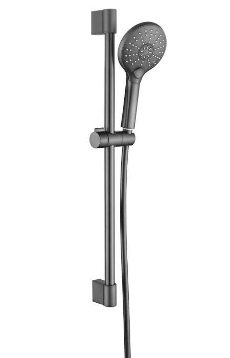 Glijstangset Gun Metal