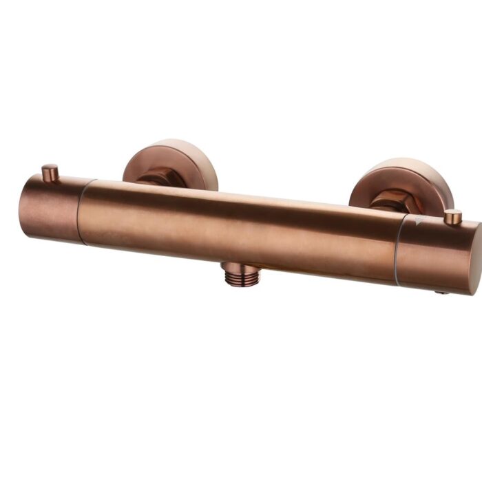 Douchemengkraan thermostatisch rond Brons