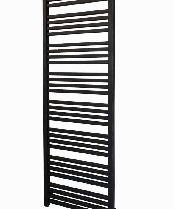 Radiator Block 150x50 cm Mat Zwart