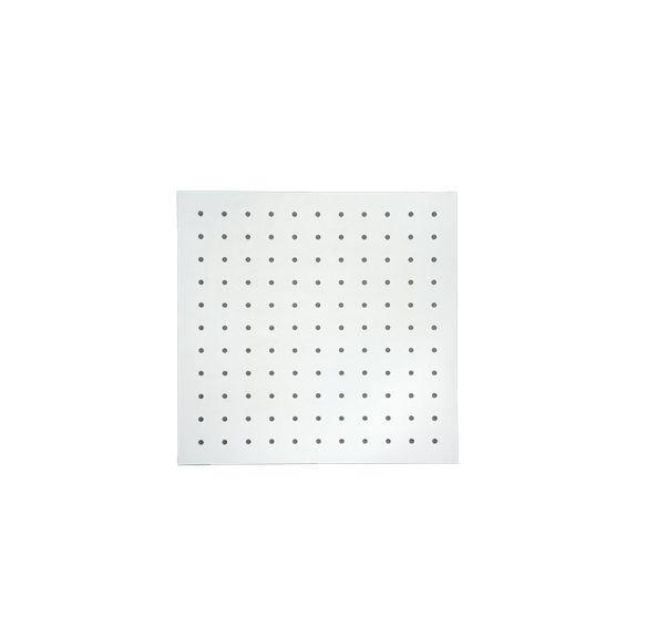 Hoofddouchekop ultra thin Chroom vierkant 30 cm