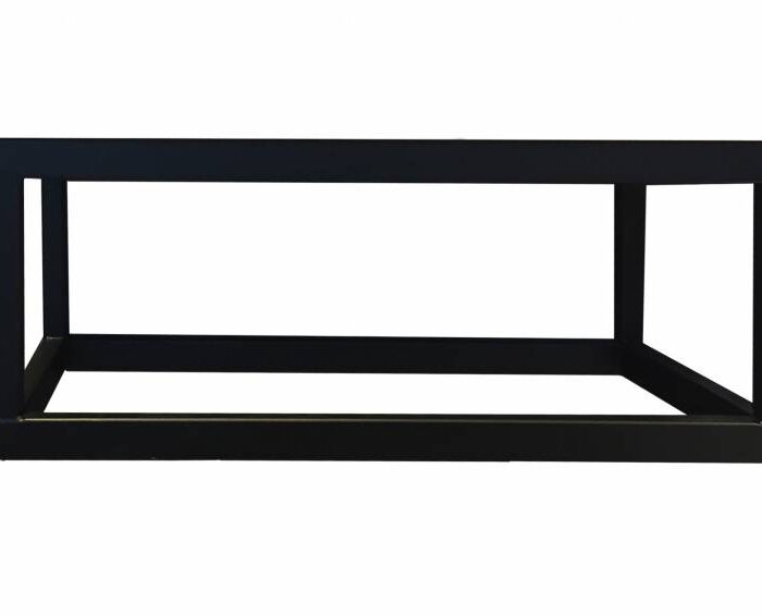 Fontein Frame staal Mat Zwart 40x22x15 cm