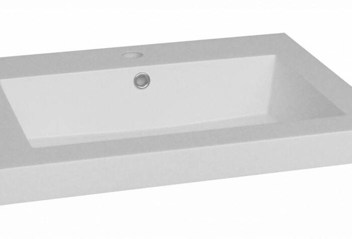 Wastafel Trendline Mineraalmarmer 60