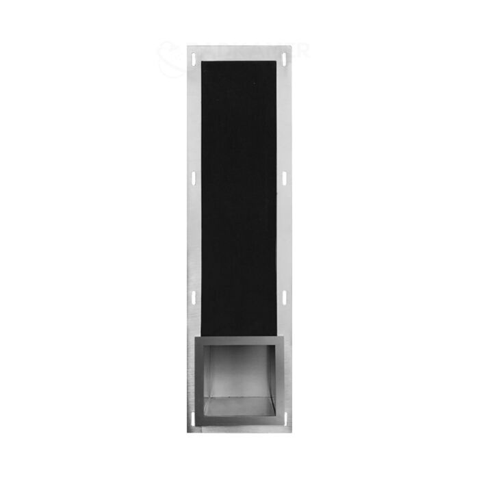 Inbouw reserve rolhouder RVS