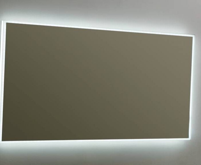 Spiegel infinity met rondom LED verlichting, 3 kleur instelbaar & dimbaar 140 incl. spiegelverwarming