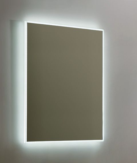 Spiegel infinity met rondom LED verlichting, 3 kleur instelbaar & dimbaar 60 incl. spiegelverwarming