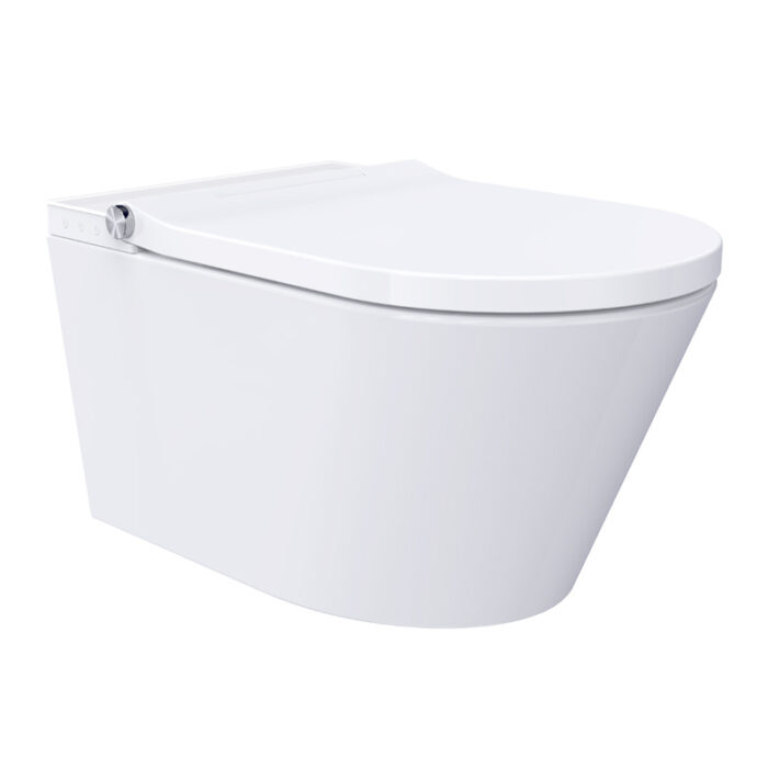 Douche WC deluxe randloos met softclose zitting