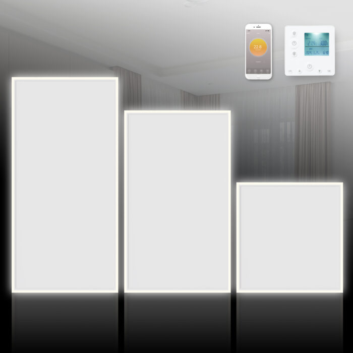 Sigase Heating Teach - Infrarood Verwarmingspaneel WiFi LED 1200x600